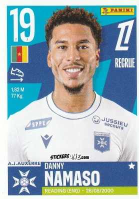 Cromo Danny Namaso - Foot Ligue 1 2025-2026
 n. 61 - Panini