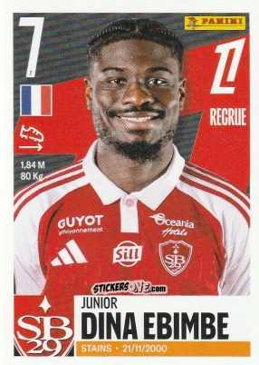 Cromo Junior Dina Ebimbe - Foot Ligue 1 2025-2026
 n. 82 - Panini