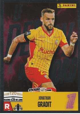 Figurina Jonathan Gradit - Foot Ligue 1 2025-2026
 n. 92 - Panini