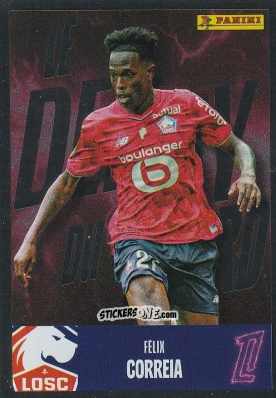 Figurina Félix Correia - Foot Ligue 1 2025-2026
 n. 97 - Panini