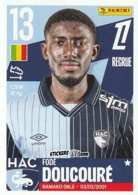 Figurina Fodé Doucouré - Foot Ligue 1 2025-2026
 n. 107 - Panini