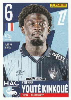 Cromo Étienne Youté Kinkoué - Foot Ligue 1 2025-2026
 n. 112 - Panini