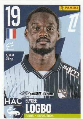 Sticker Elysée Logbo - Foot Ligue 1 2025-2026
 n. 120 - Panini