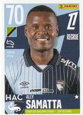 Sticker Ally Samatta - Foot Ligue 1 2025-2026
 n. 124 - Panini