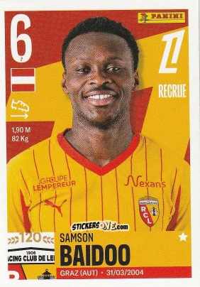 Cromo Samson Baidoo - Foot Ligue 1 2025-2026
 n. 136 - Panini