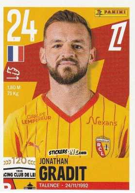 Figurina Jonathan Gradit - Foot Ligue 1 2025-2026
 n. 138 - Panini