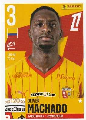 Sticker Deiver Machado - Foot Ligue 1 2025-2026
 n. 139 - Panini