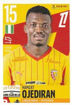 Figurina Hamzat Ojediran - Foot Ligue 1 2025-2026
 n. 143 - Panini