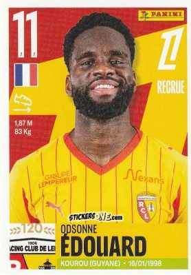 Cromo Odsonne Édouard - Foot Ligue 1 2025-2026
 n. 147 - Panini