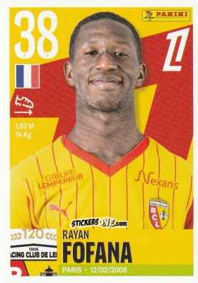 Cromo Rayan Fofana - Foot Ligue 1 2025-2026
 n. 148 - Panini