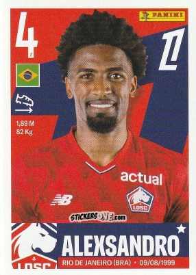 Figurina Alexsandro - Foot Ligue 1 2025-2026
 n. 162 - Panini