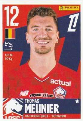 Sticker Thomas Meunier - Foot Ligue 1 2025-2026
 n. 165 - Panini