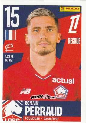 Figurina Romain Perraud - Foot Ligue 1 2025-2026
 n. 167 - Panini