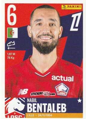 Sticker Nabil Bentaleb - Foot Ligue 1 2025-2026
 n. 171 - Panini