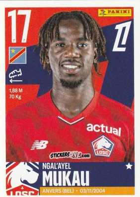 Cromo Ngal'ayel Mukau - Foot Ligue 1 2025-2026
 n. 175 - Panini
