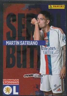 Figurina Martín Satriano (Serial Buteur) - Foot Ligue 1 2025-2026
 n. 219 - Panini