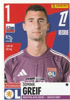 Figurina Dominik Greif - Foot Ligue 1 2025-2026
 n. 223 - Panini