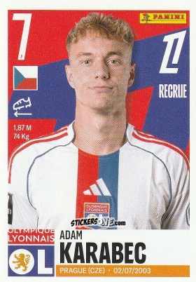 Cromo Adam Karabec - Foot Ligue 1 2025-2026
 n. 230 - Panini