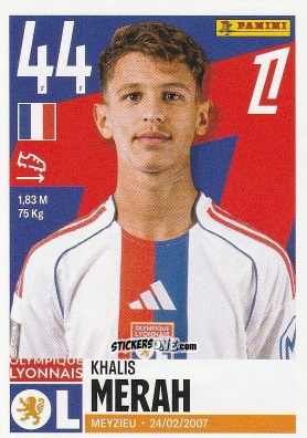 Cromo Khalis Merah - Foot Ligue 1 2025-2026
 n. 232 - Panini
