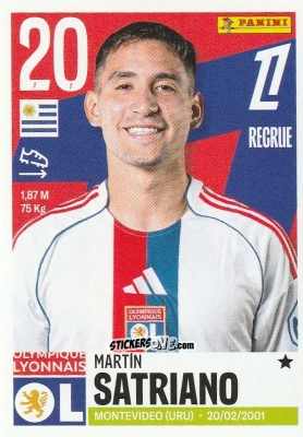 Figurina Martín Satriano - Foot Ligue 1 2025-2026
 n. 243 - Panini