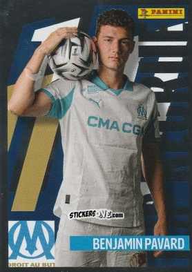 Sticker Benjamin Pavard (Top Recrue) - Foot Ligue 1 2025-2026
 n. 244 - Panini