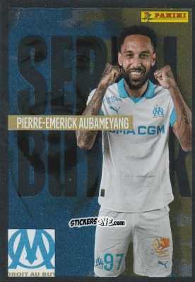 Sticker Pierre-Emerick Aubameyang (Serial Buteur) - Foot Ligue 1 2025-2026
 n. 247 - Panini