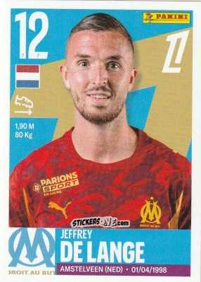 Figurina Jeffrey de Lange - Foot Ligue 1 2025-2026
 n. 250 - Panini