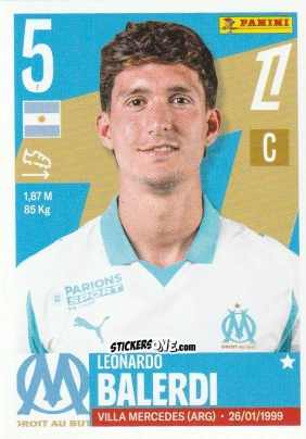 Sticker Leonardo Balerdi - Foot Ligue 1 2025-2026
 n. 253 - Panini