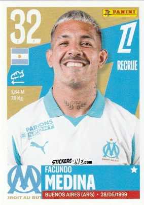 Cromo Facundo Medina - Foot Ligue 1 2025-2026
 n. 256 - Panini