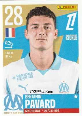Sticker Benjamin Pavard - Foot Ligue 1 2025-2026
 n. 258 - Panini