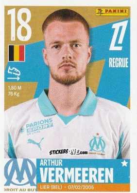 Sticker Arthur Vermeeren - Foot Ligue 1 2025-2026
 n. 265 - Panini