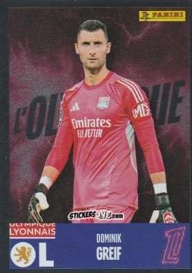 Figurina Dominik Greif - Foot Ligue 1 2025-2026
 n. 272 - Panini
