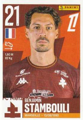 Figurina Benjamin Stambouli - Foot Ligue 1 2025-2026
 n. 294 - Panini