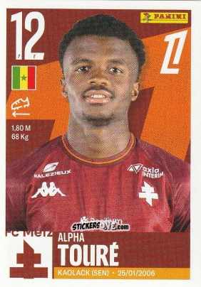 Figurina Alpha Touré - Foot Ligue 1 2025-2026
 n. 295 - Panini
