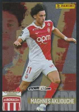 Sticker Maghnes Akliouche (Maestro) - Foot Ligue 1 2025-2026
 n. 308 - Panini