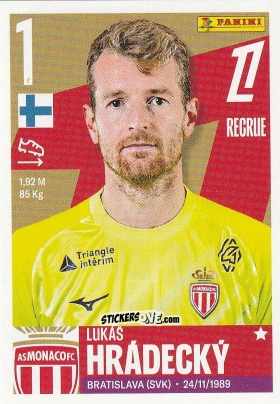 Sticker Lukáš Hrádecký - Foot Ligue 1 2025-2026
 n. 312 - Panini