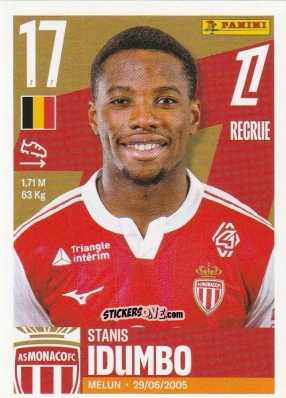 Cromo Stanis Idumbo - Foot Ligue 1 2025-2026
 n. 325 - Panini