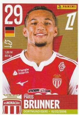 Sticker Paris Brunner - Foot Ligue 1 2025-2026
 n. 331 - Panini