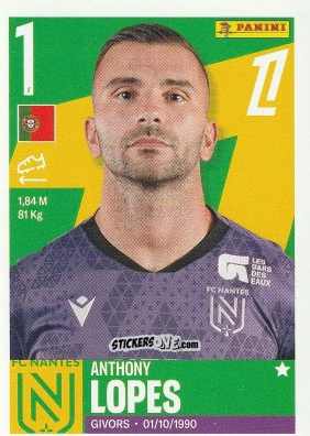 Cromo Anthony Lopes - Foot Ligue 1 2025-2026
 n. 341 - Panini
