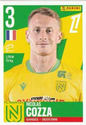 Figurina Nicolas Cozza - Foot Ligue 1 2025-2026
 n. 345 - Panini