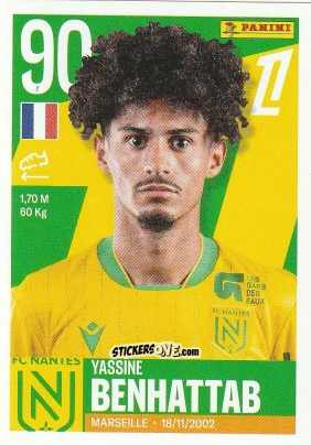Sticker Yassine Benhattab - Foot Ligue 1 2025-2026
 n. 348 - Panini