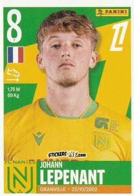 Cromo Johann Lepenant - Foot Ligue 1 2025-2026
 n. 352 - Panini