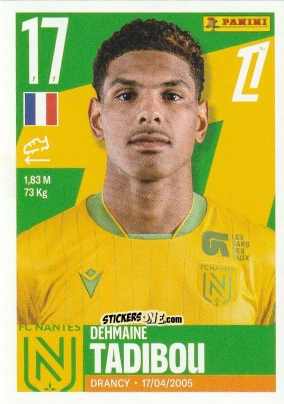 Cromo Dehmaine Tabibou - Foot Ligue 1 2025-2026
 n. 355 - Panini