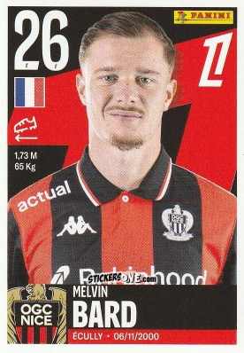 Figurina Malvin Bard - Foot Ligue 1 2025-2026
 n. 377 - Panini