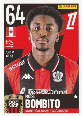Sticker Moïse Bombito - Foot Ligue 1 2025-2026
 n. 378 - Panini