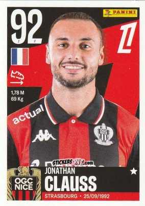 Figurina Jonathan Clauss - Foot Ligue 1 2025-2026
 n. 379 - Panini