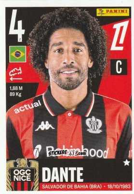 Sticker Dante Bonfim - Foot Ligue 1 2025-2026
 n. 380 - Panini