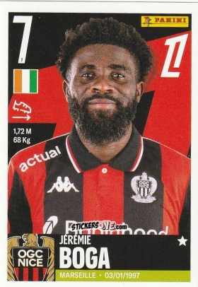 Figurina Jérémie Boga - Foot Ligue 1 2025-2026
 n. 389 - Panini