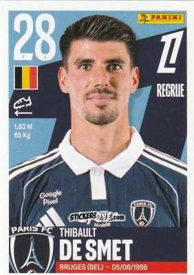 Cromo Thibault De Smet - Foot Ligue 1 2025-2026
 n. 405 - Panini