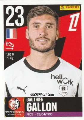 Sticker Gauthier Gallon - Foot Ligue 1 2025-2026
 n. 464 - Panini